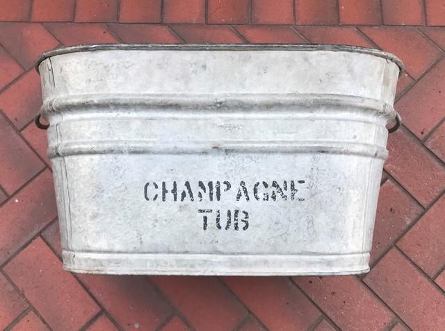 Weathered Champagne Ice Tub Weathered Champagne Ice Tub